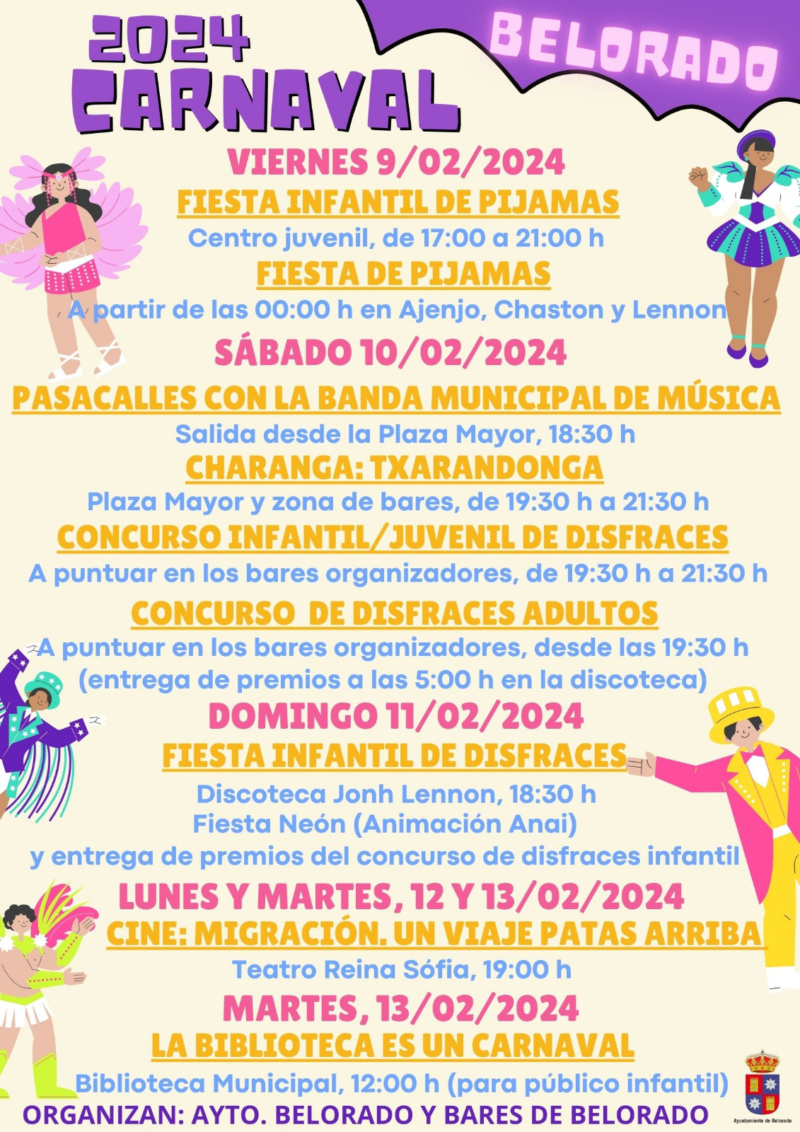 Programación carnaval 